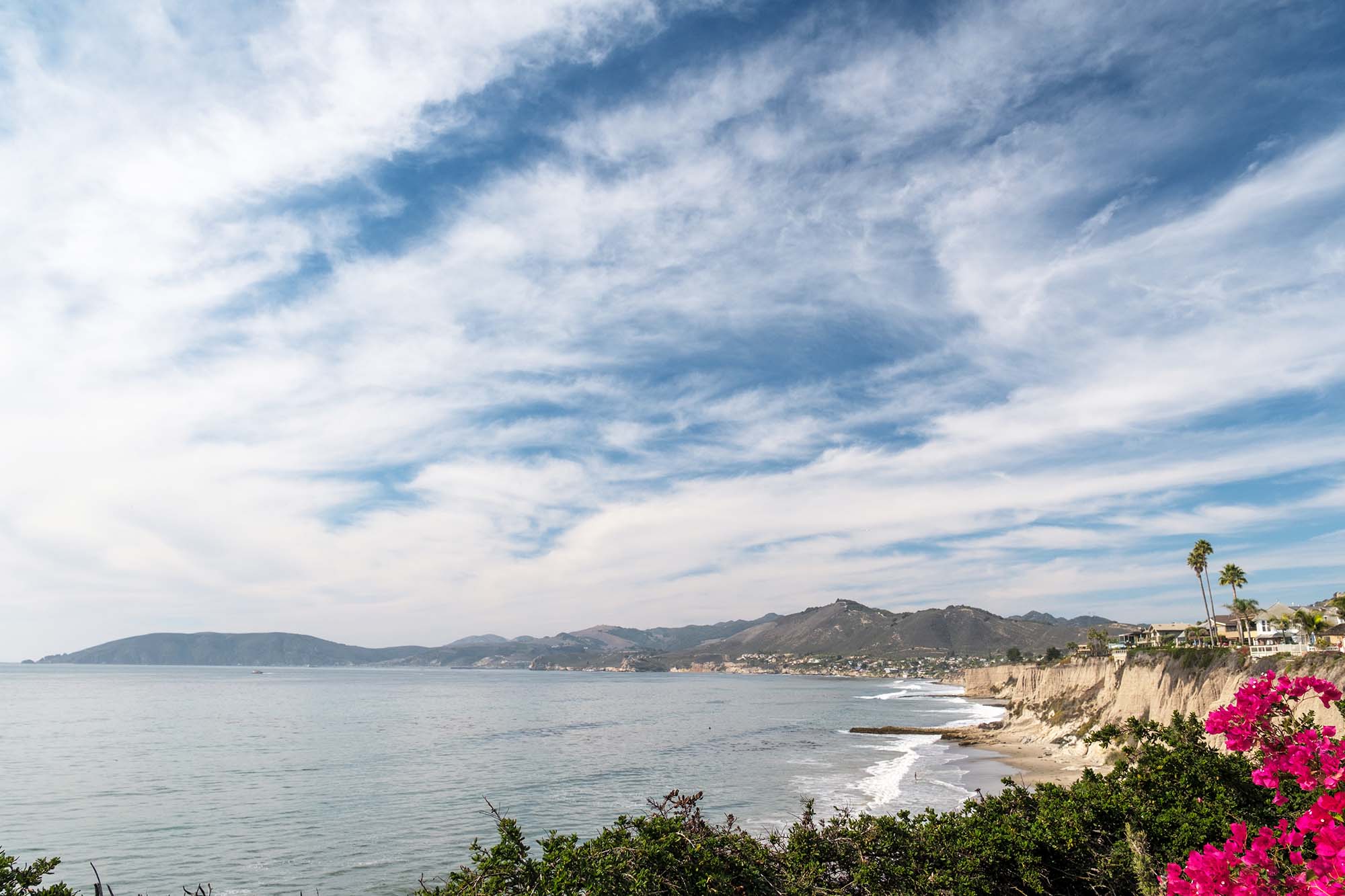 Landscape of CA Coastline featuring ocean