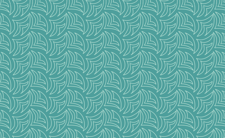 angular fronds pattern