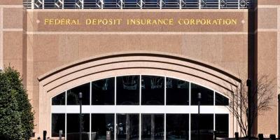 Entrance to FDIC building