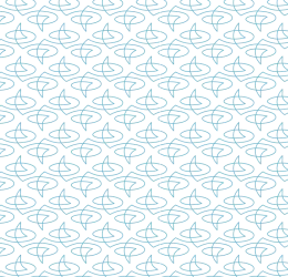 pattern - blue share teeth