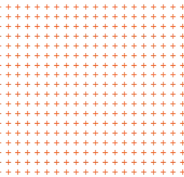 pattern of orange plus signs