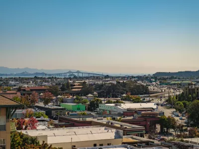 view of hte Richmond-San Rafael bridge in the distance