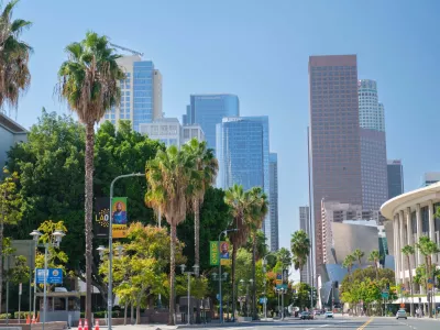 view of downtown Los Angeles